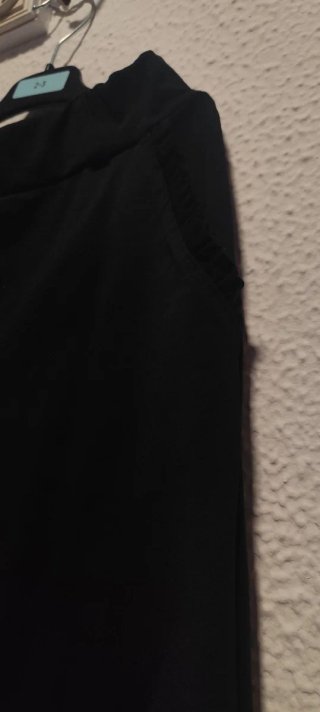 Pantalón de pinza negro nuevo
