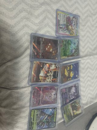 9 Cartas Pokémon AR Japonés y Español