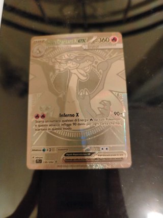 Mega Charizard X EX Carta Pokémon 130/094