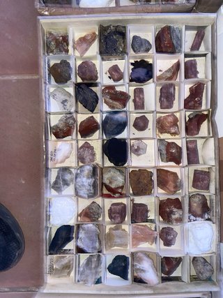 Colección 9 Cajas Minerales España