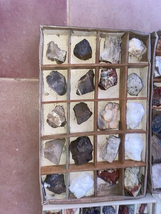 Colección 9 Cajas Minerales España