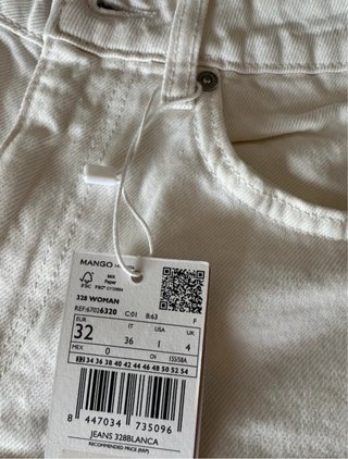 Pantalón vaquero recto