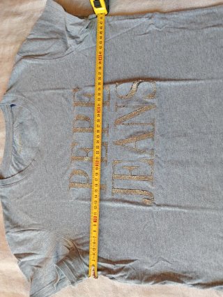Camiseta Pepe Jeans Gris con Logo