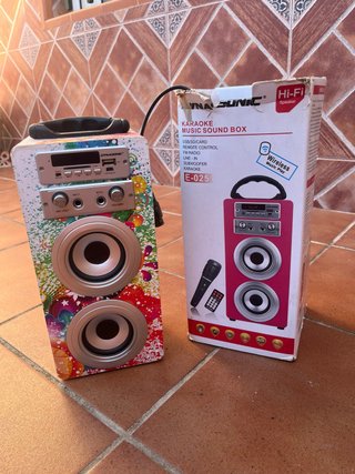 Altavoz Karaoke Dynasonic E-025