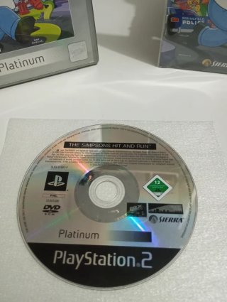 Los Simpsons Hit & Run PS2 Platinum