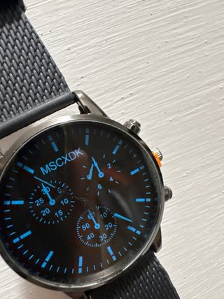 Orologio MECCANICHE VELOCI nero e blu
