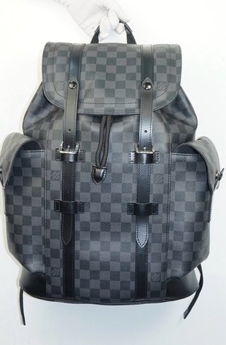 Mochila Louis Vuitton Christopher Damier Graphite