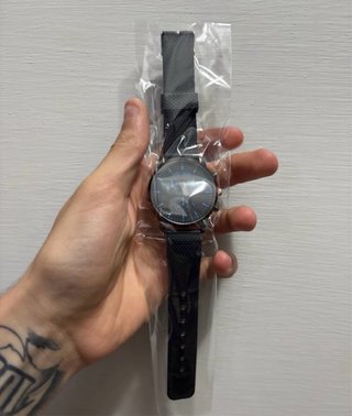 Orologio MSCXDK con cinturino nero ed interno blue