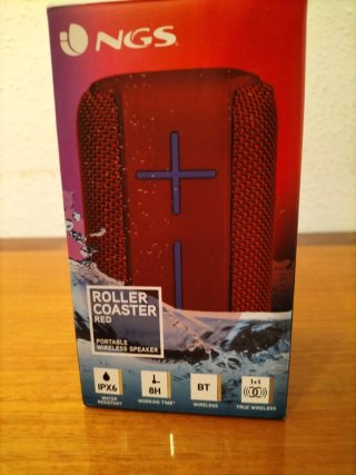 Altavoz NGS Roller Coaster Rojo