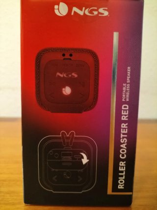 Altavoz NGS Roller Coaster Rojo