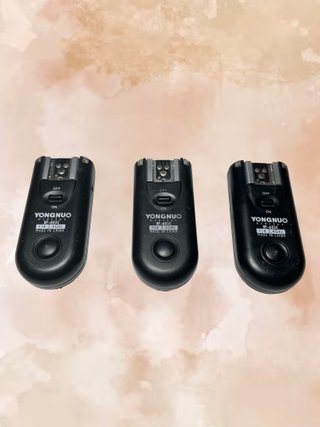 3x Yongnuo RF-603C Flash Wireless Trigger