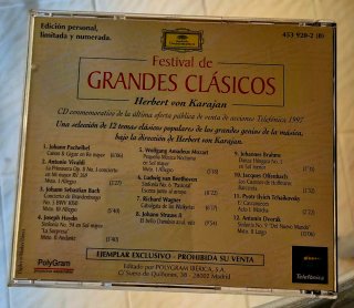 CD Festival de Grandes Clásicos