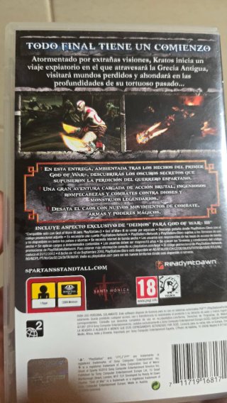 God of War: Ghost of Sparta PSP