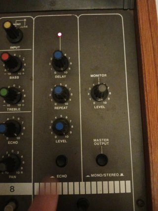 Console audio Phonic MX881