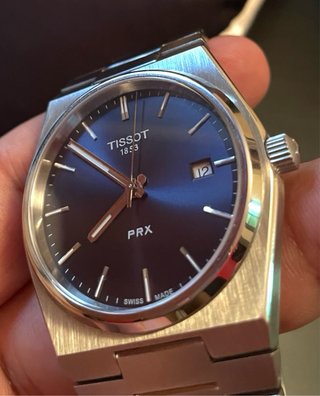 Reloj Tissot PRX Cuarzo Zafiro Acero Azul