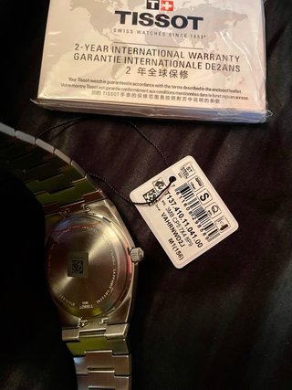 Reloj Tissot PRX Cuarzo Zafiro Acero Azul