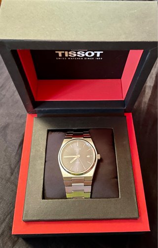 Reloj Tissot PRX Cuarzo Zafiro Acero Azul