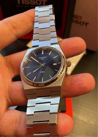 Reloj Tissot PRX Cuarzo Zafiro Acero Azul