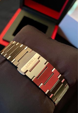 Reloj Tissot PRX Cuarzo Zafiro Acero Azul