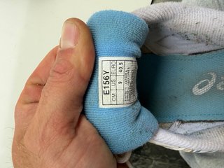 Zapatillas Asics Padel Blancas y Azules