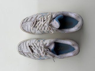 Zapatillas Asics Padel Blancas y Azules