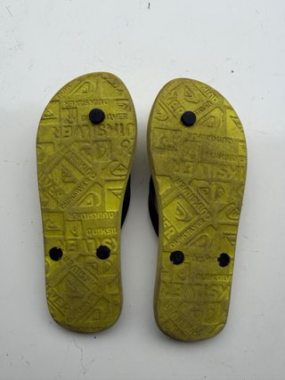 Chanclas Quiksilver Amarillas Talla 43