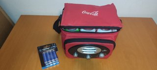 Nevera Coca Cola con Radio FM - 6 Latas