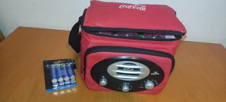 Nevera Coca Cola con Radio FM - 6 Latas