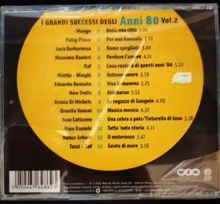 Lotto 3 CD I Grandi Successi Anni 80