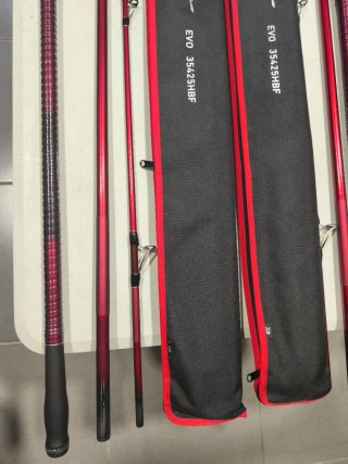 Cañas Daiwa Tournament Caster EVO 35425HBF