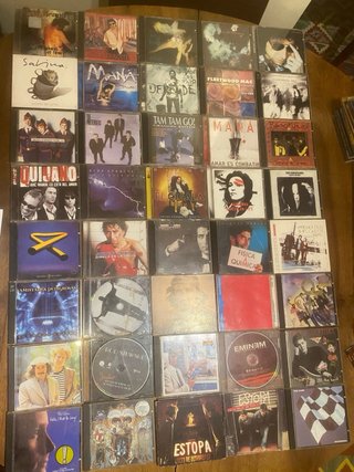 Lote 102 CDs Varios: Tecno, Pop, Latina