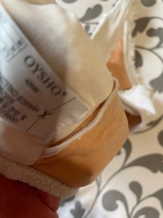 Top bikini beige