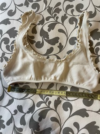 Top bikini beige