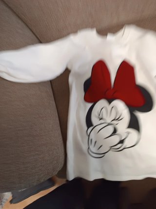 Camiseta Minnie Mouse Talla 6/7 años