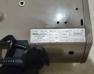 Estufa Eléctrica Calefacción 2500W