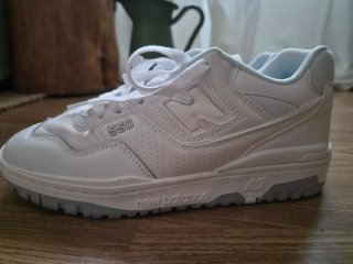 New Balance 550 Blancas y Grises