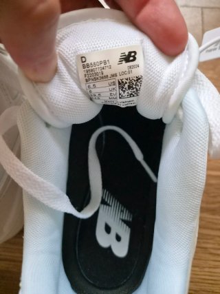 New Balance 550 Blancas y Grises