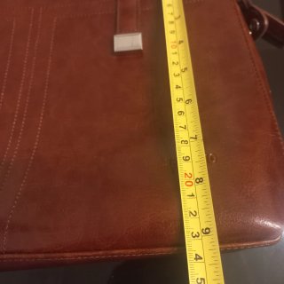 Bolso de mano marrón ABBACINO