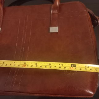 Bolso de mano marrón ABBACINO