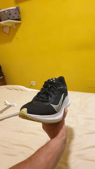 Zapatillas Nike Zoom Winflo 7 Negro/Azul