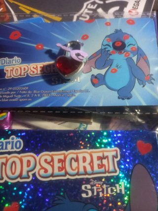 Diario Top Secreto Stitch Disney