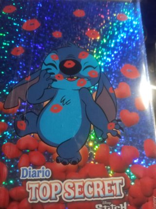 Diario Top Secreto Stitch Disney