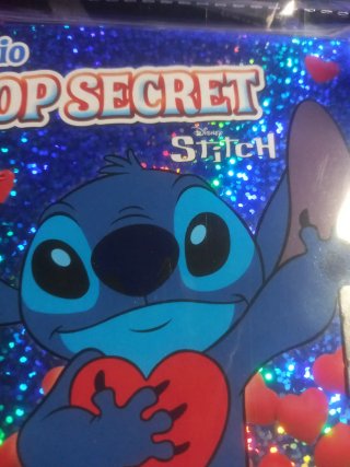 Diario Top Secreto Stitch Disney