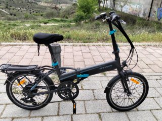 Bicicleta Eléctrica Plegable BTWIN