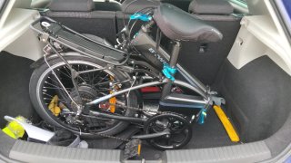 Bicicleta Eléctrica Plegable BTWIN