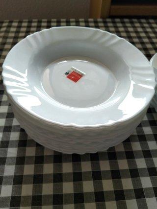 Platos Bormioli Rocco - Pack de 21 platos