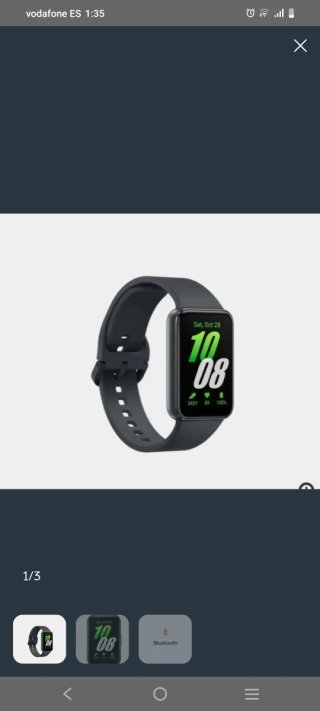 Samsung Galaxy Fit3 Smartwatch Negro