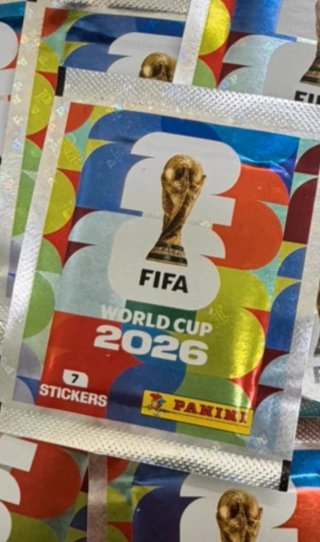 Sobres Panini Mundial FIFA 2026