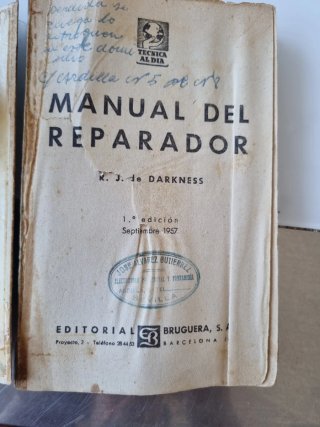 Radio Antigua 2 libros originales de radio de 1957