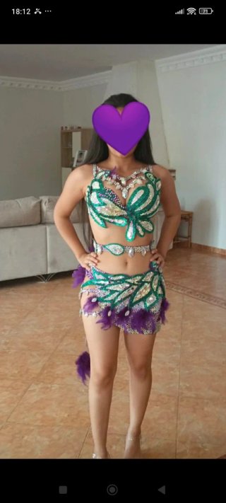 Vestido de fiesta gitana